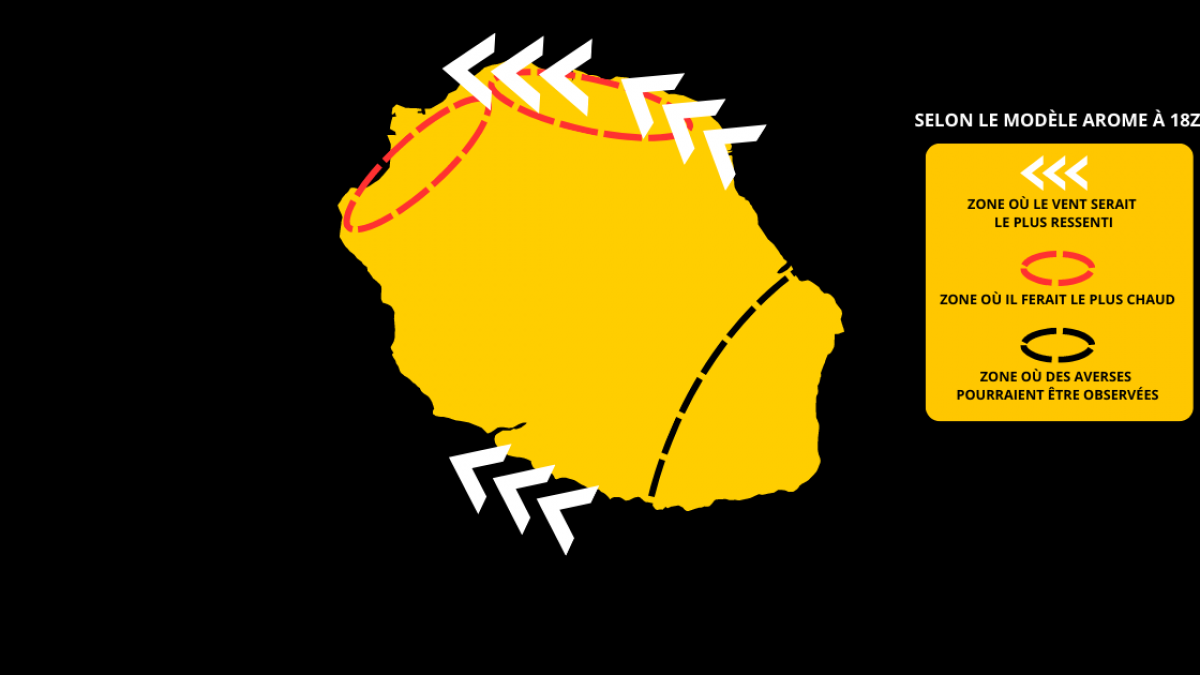 Quel temps pourrait-il faire à La Réunion en ce mardi 04 juillet 2023