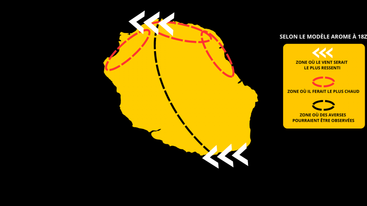 Quel temps pourrait-il faire à La Réunion en ce mrecredi 05 juillet 2023