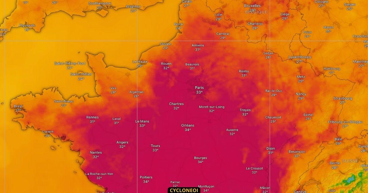 Quelle météo pour le match France vs Nouvelle Zélande ?