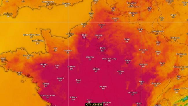 Quelle météo pour le match France vs Nouvelle Zélande ?