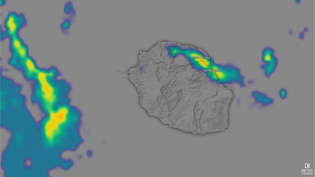 Meteo live La Réunion