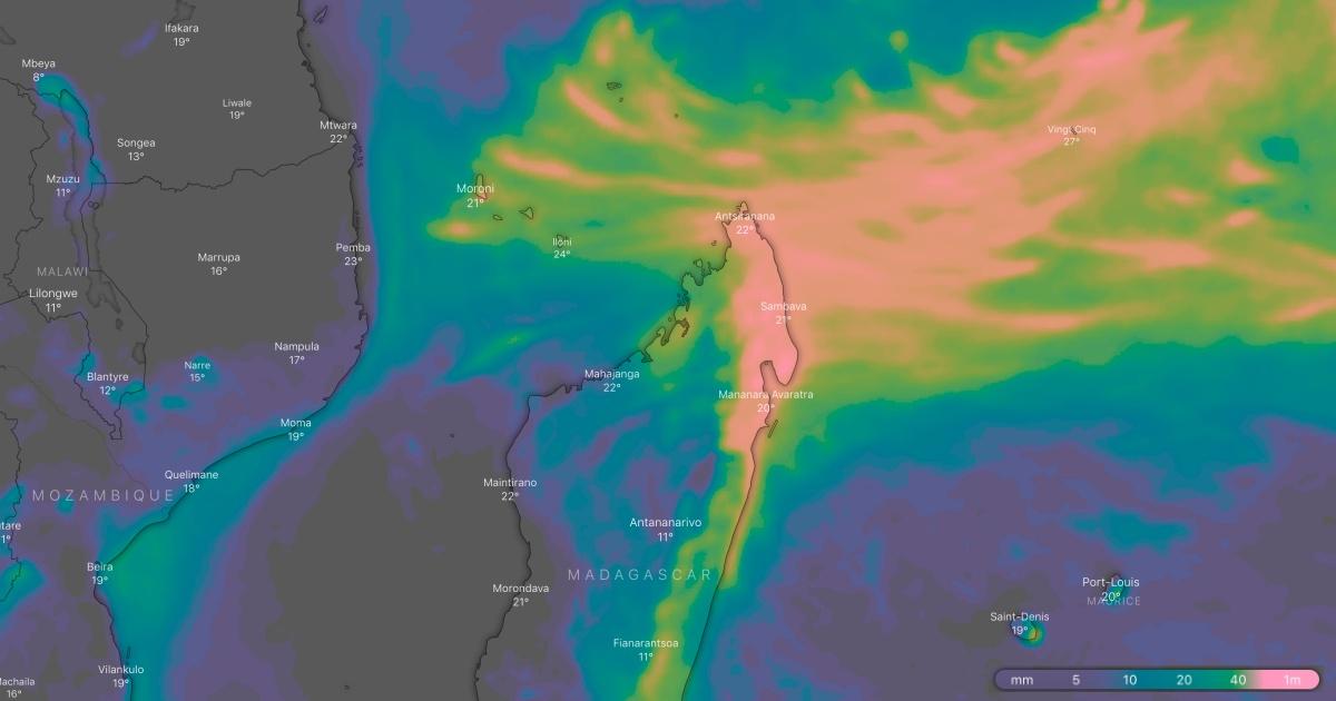 Meteo madagascar forte pluie