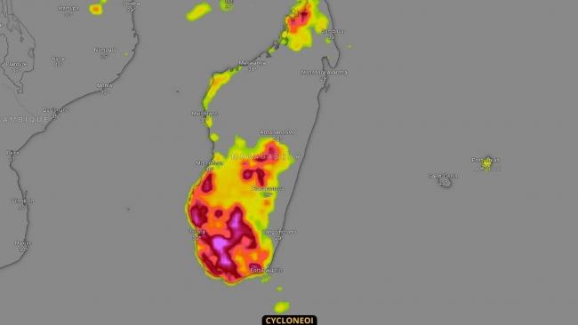 Madagascar : forte activité orageuse attendue sur une large moitié Sud de l’île