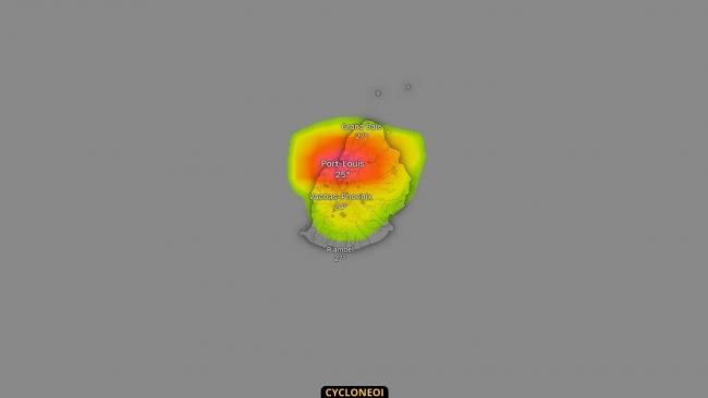 Île Maurice : des averses orageuses sont possibles pour ce samedi