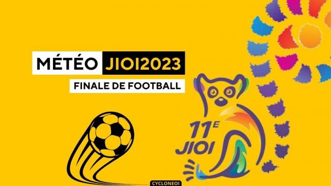 Une météo idéale pour la finale de football des jeux des îles 2023