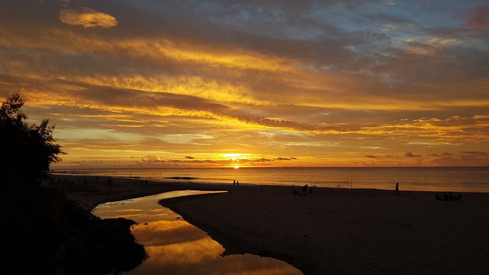 Coucher de soleil à la Réunion ©Nicolas Turner