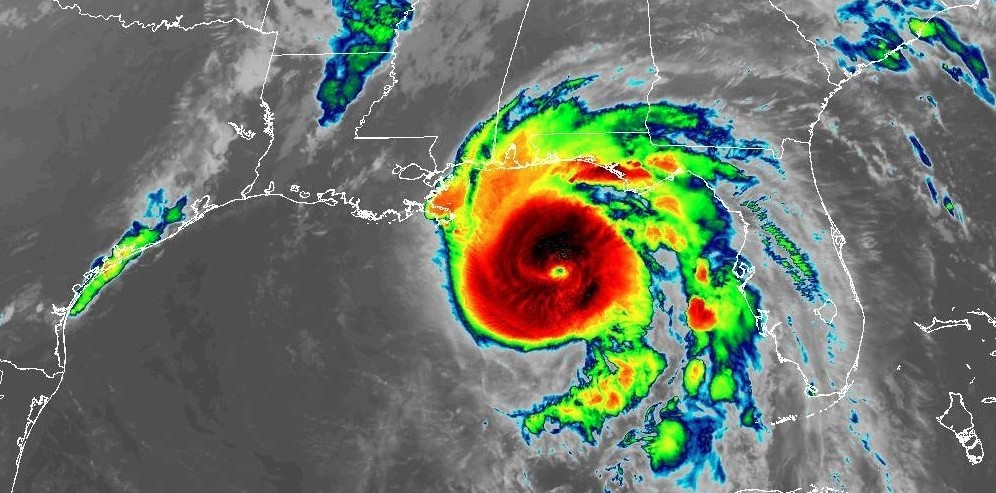 ouragan Michael dans le golfe du Mexique
