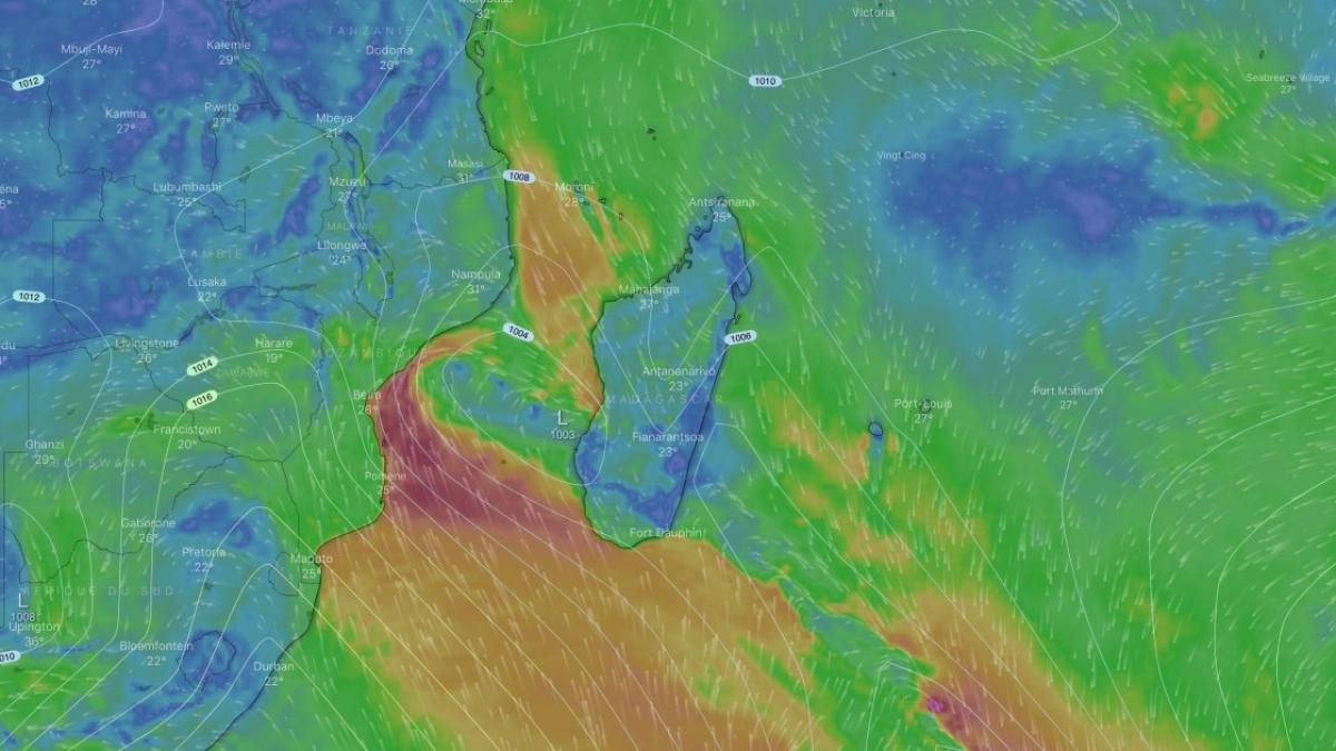 Cyclone tropical Diane le 20 Janvier. Vraiment ? Qu'en est-il réellement ?
