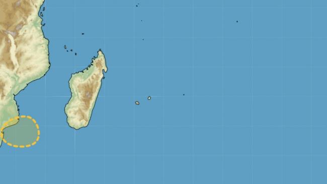 Océan Indien Sud : Possible cyclogenèse dans le Sud du Canal du Mozambique