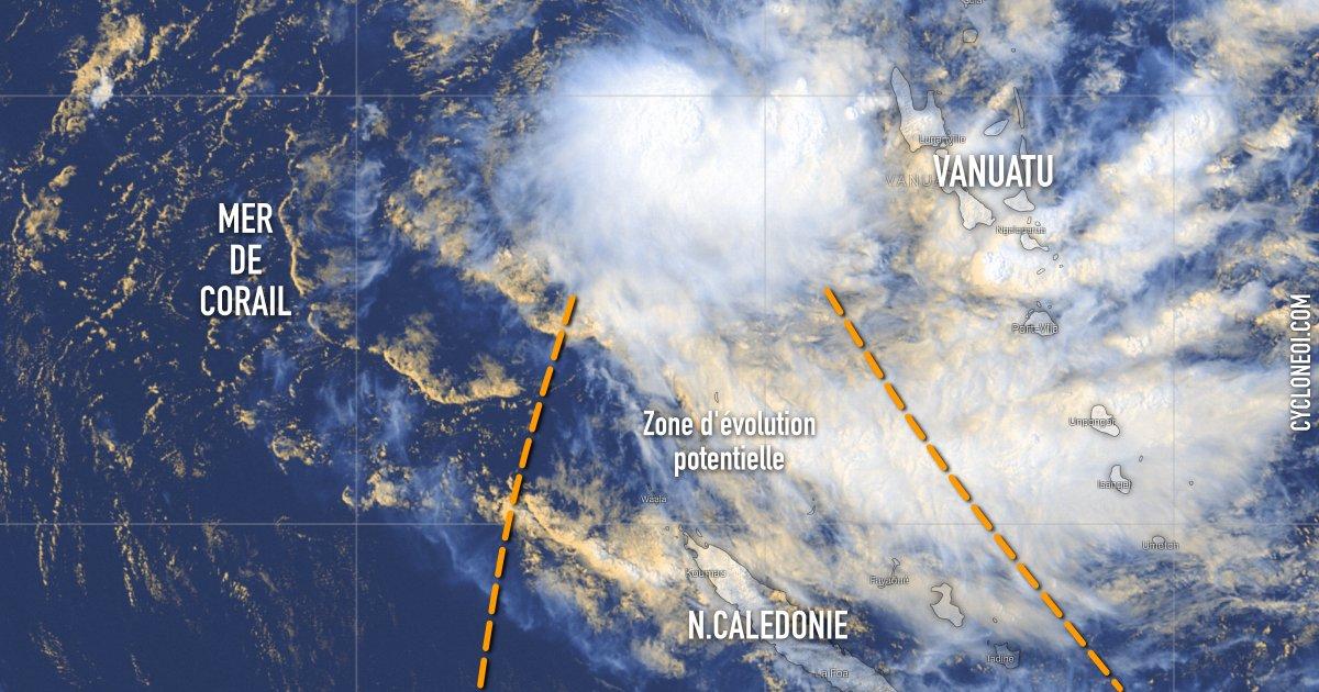 Future tempête Uesi : menace potentielle pour la Nouvelle Calédonie