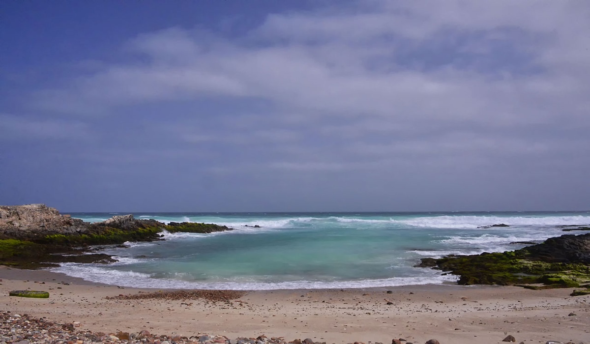 Plage au nord de Socotra