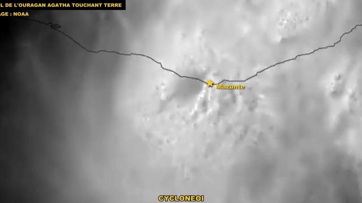 Ouragan Agatha au Mexique : 