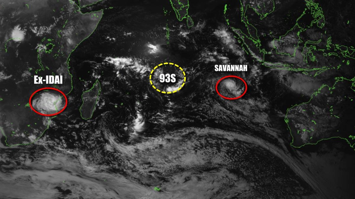 L'activité cyclonique se poursuit dans l'océan indien Sud