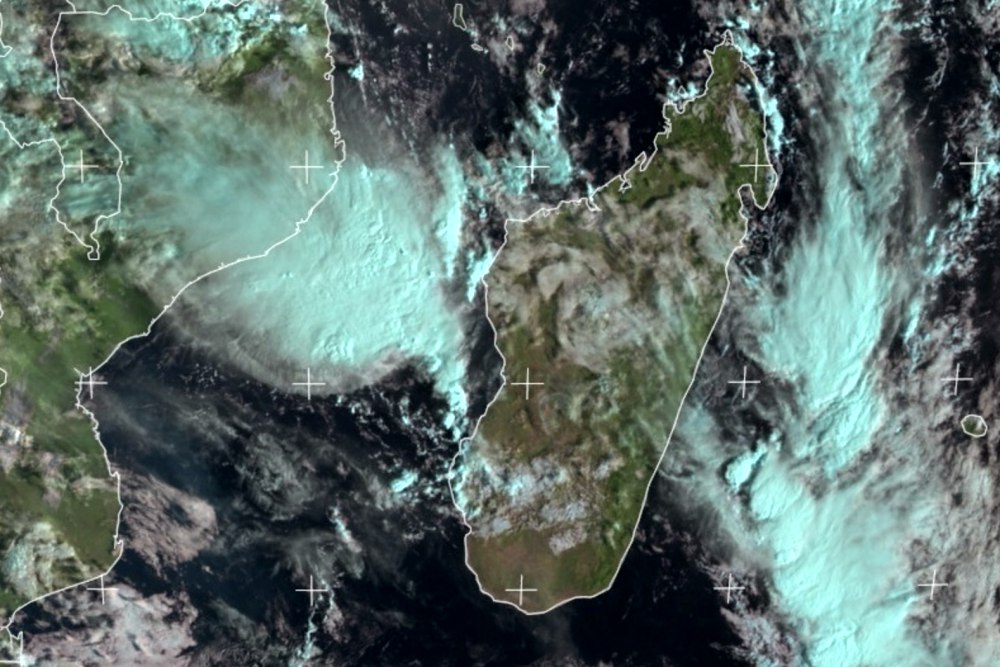 Madagascar encerclé par les orages