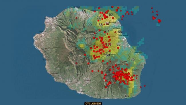 La Réunion : une activité électrique remarquable selon Météo-France