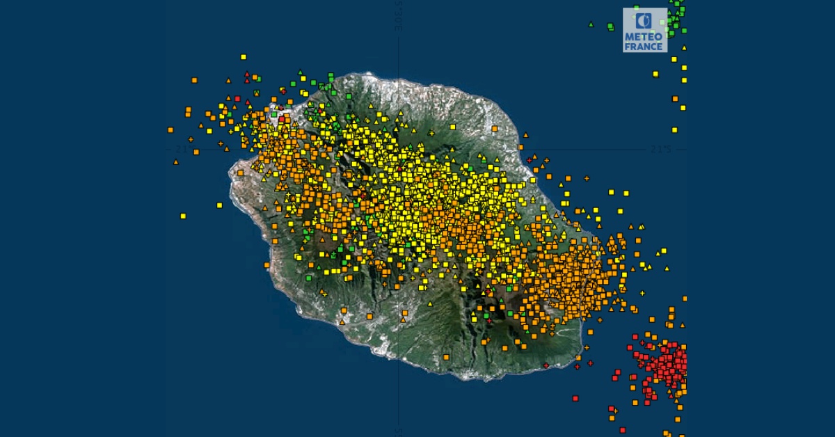 foudre à la Réunion