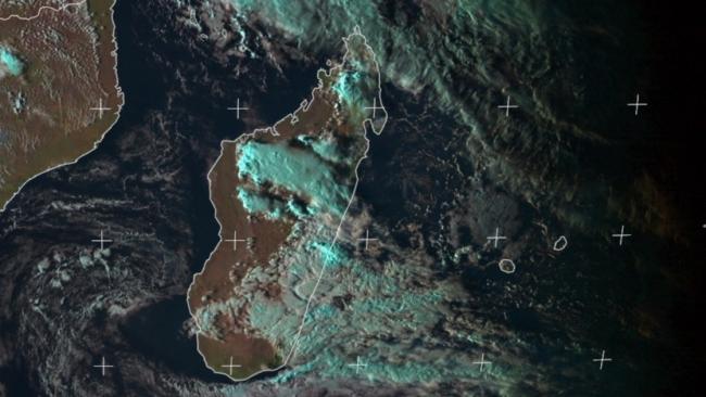 De puissantes cellules orageuses bourgeonnent sur Madagascar