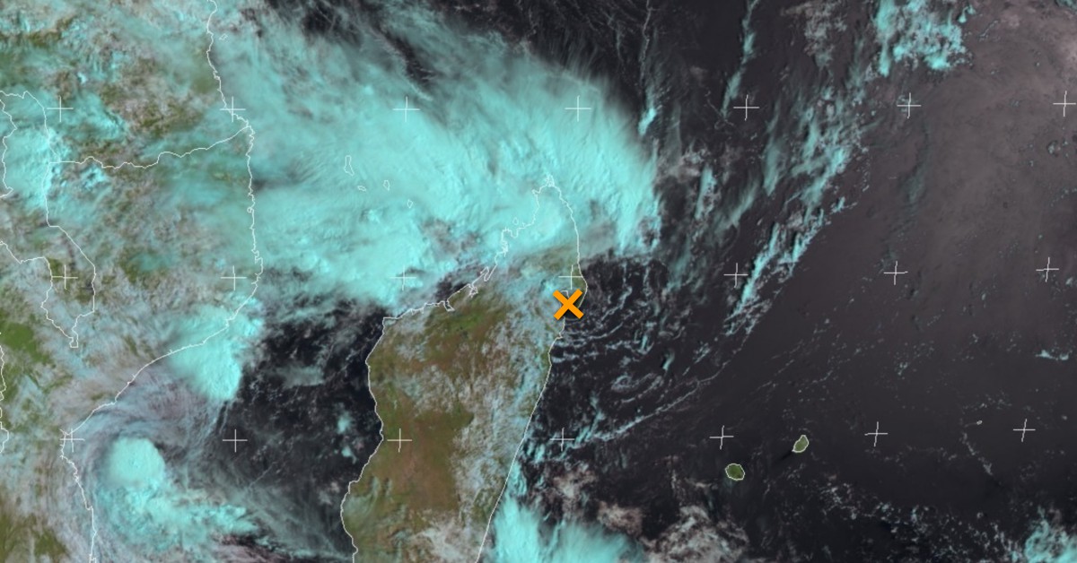Forte activité orageuse sur le Nord de Madagascar et du Canal du Mozambique