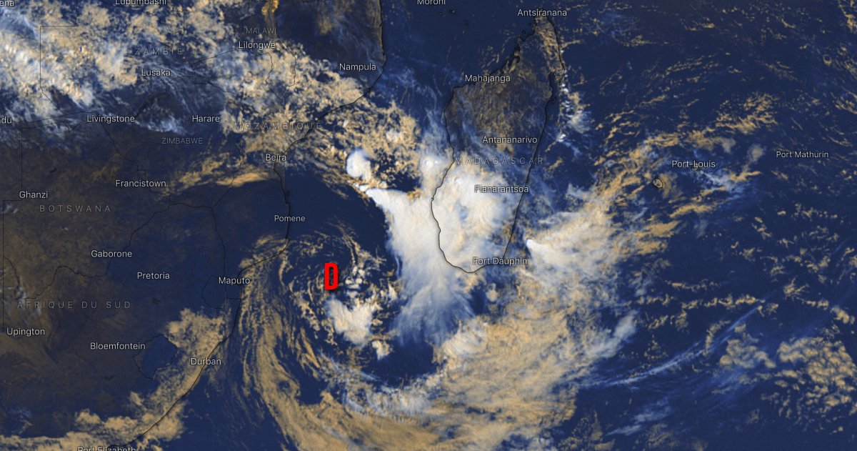 Orage sud de madagascar