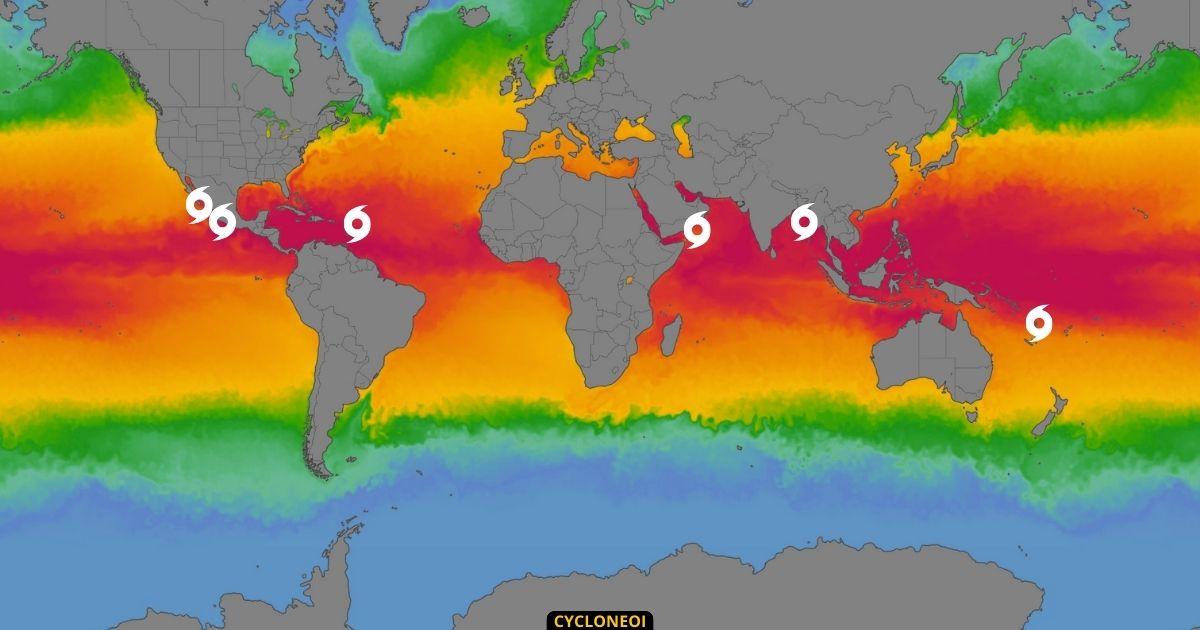 Une série d'impacts cycloniques à travers le globe