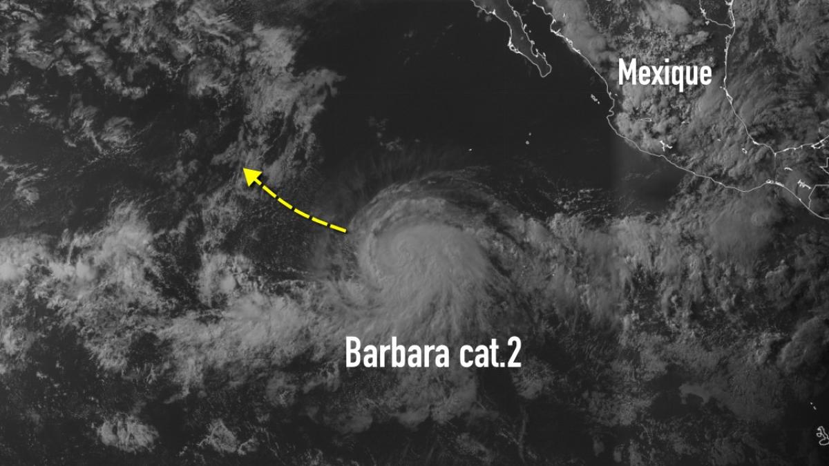 BARBARA premier ouragan de la saison cyclonique 2019 du pacifique Est