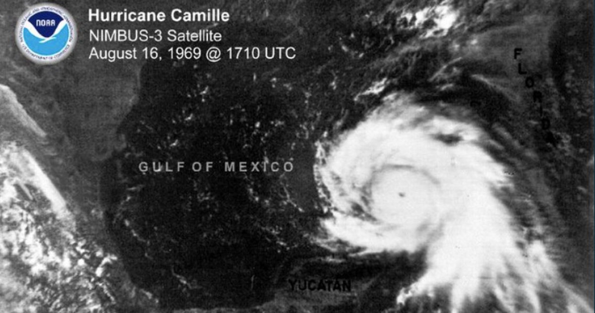 Ouragan camille golfe mexique