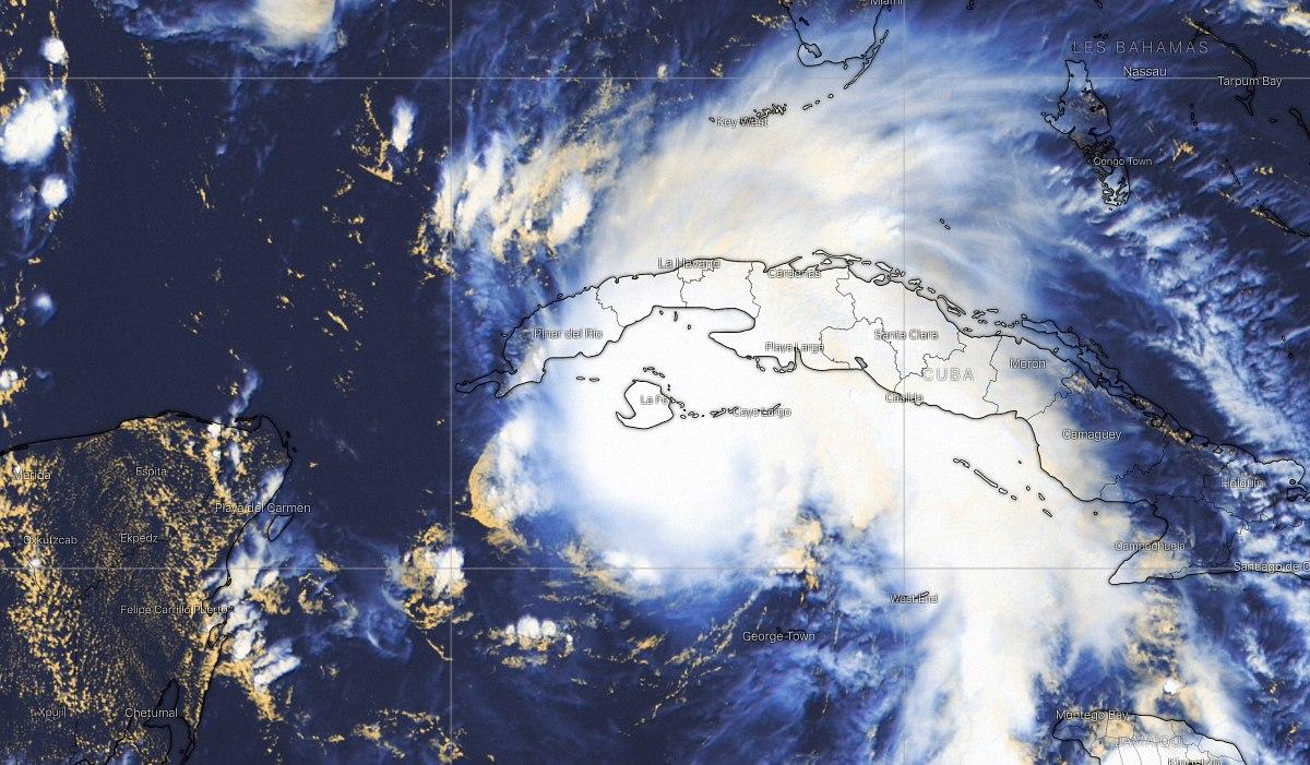 Ouragan ida sur cuba