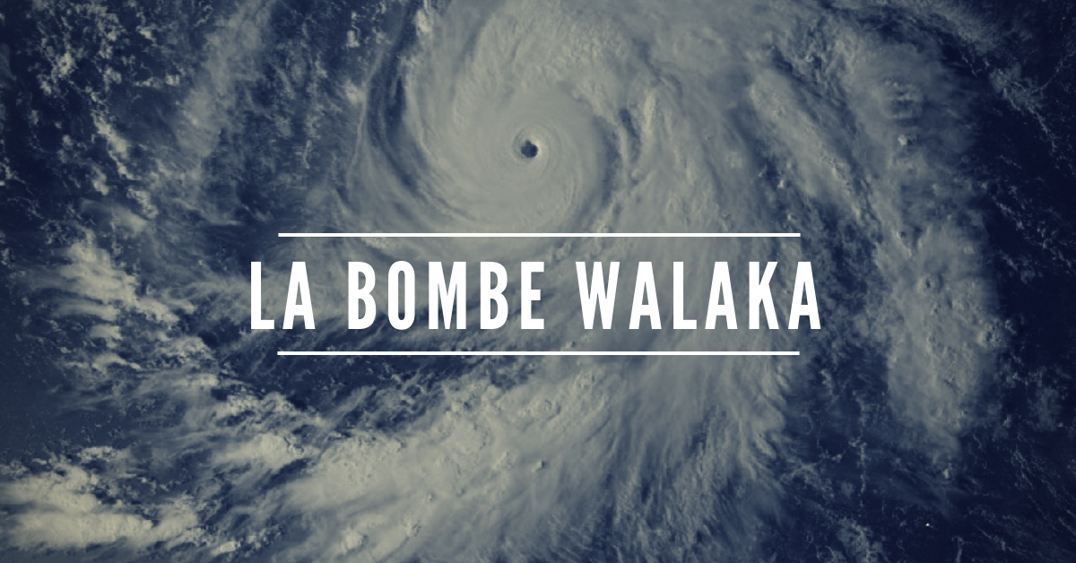 L'ouragan WALAKA de catégorie 5, une bombe en plein pacifique