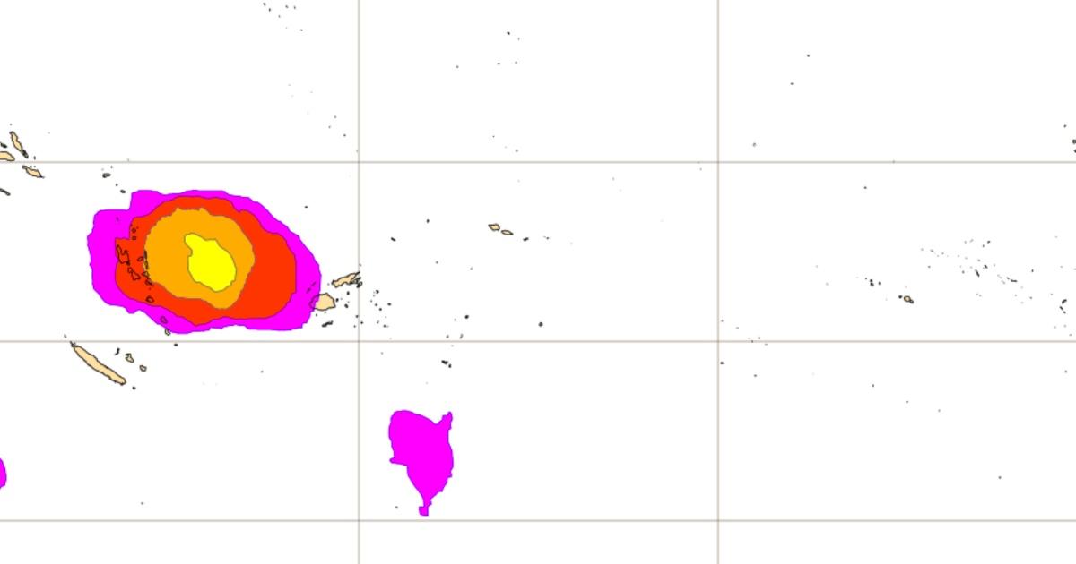 Le risque de cyclogenèse en hausse dans le Pacifique Sud la semaine prochaine