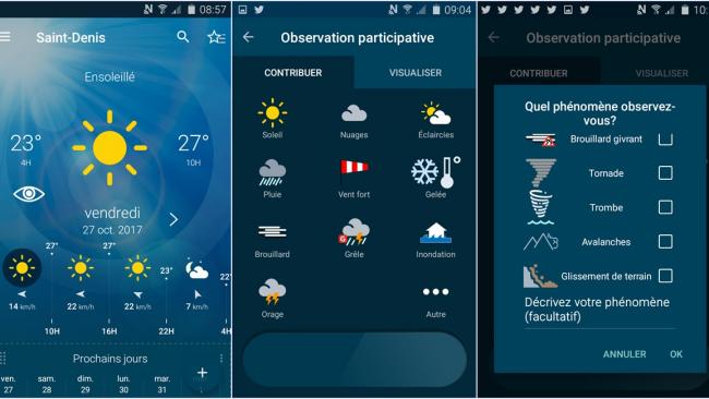 Nous avons testé pour vous l'application de Météo France