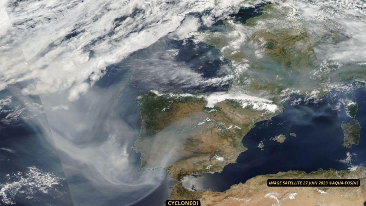 Des particules issues des incendies au Canada voyagent jusqu'en Europe