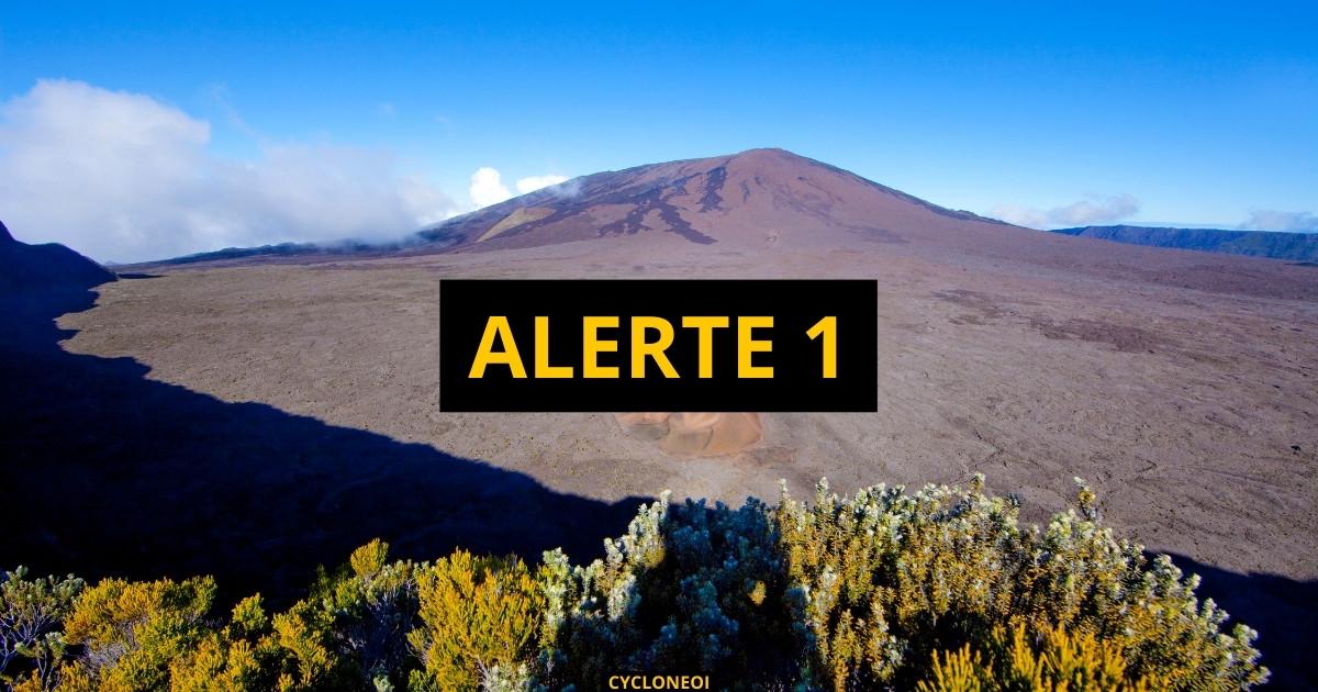 Piton de la fournaise alerte 1