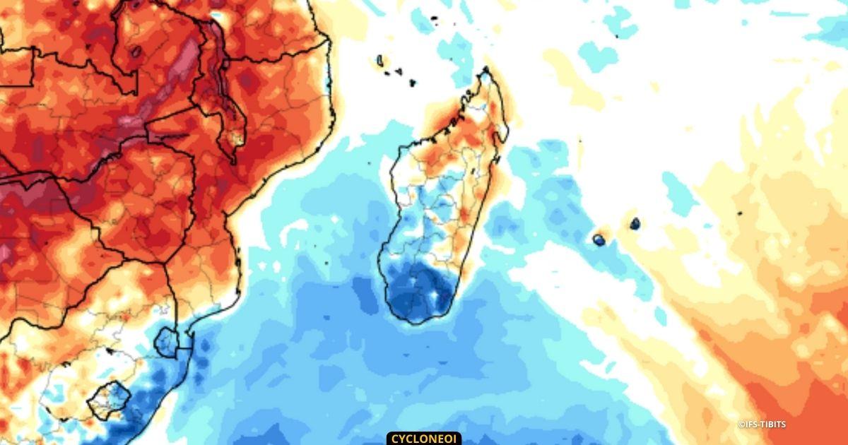 Possible coup de fraicheur a madagascar et la re union
