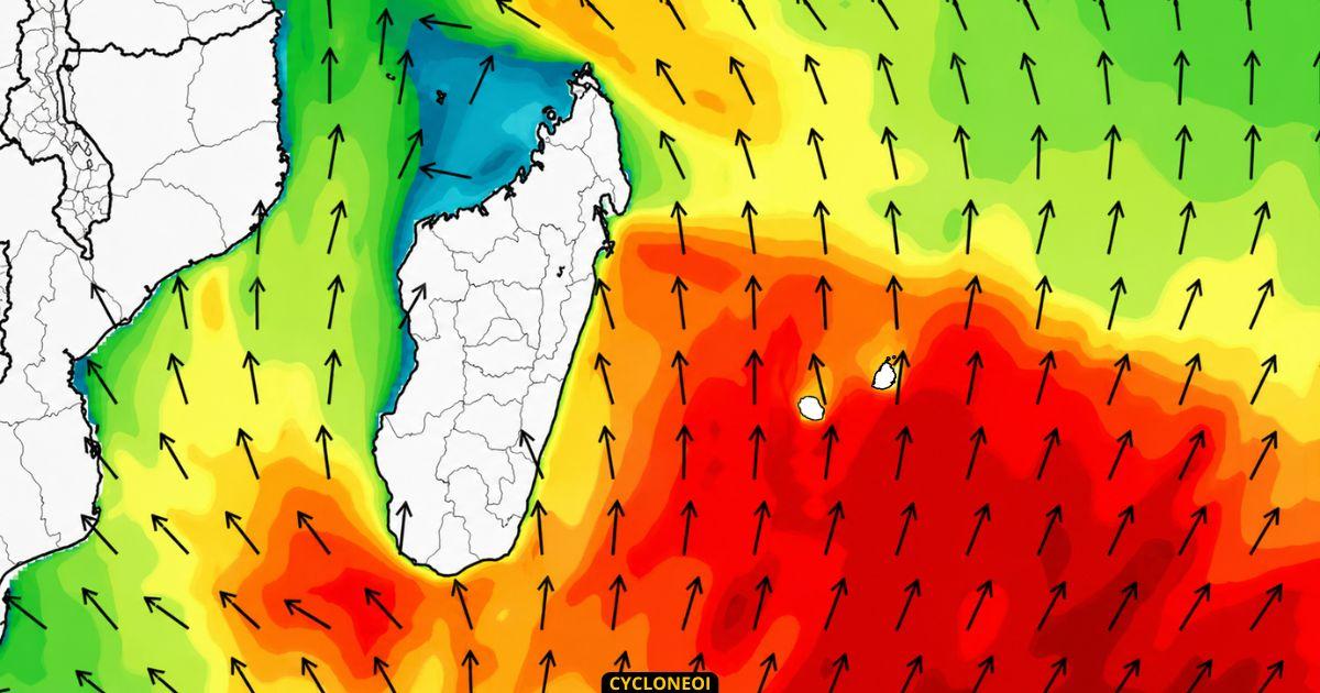 Poussee hivernale confirmee front froid forte houle vent et chute des temperatures de madagascar aux mascareignes