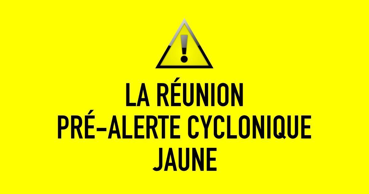 Pre alerte cyclonique la reunion 1