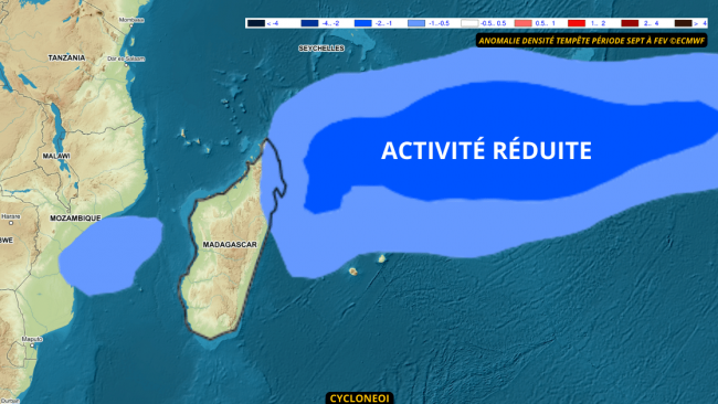 Une saison cyclonique 2023/24 contrariée dans l'océan indien?