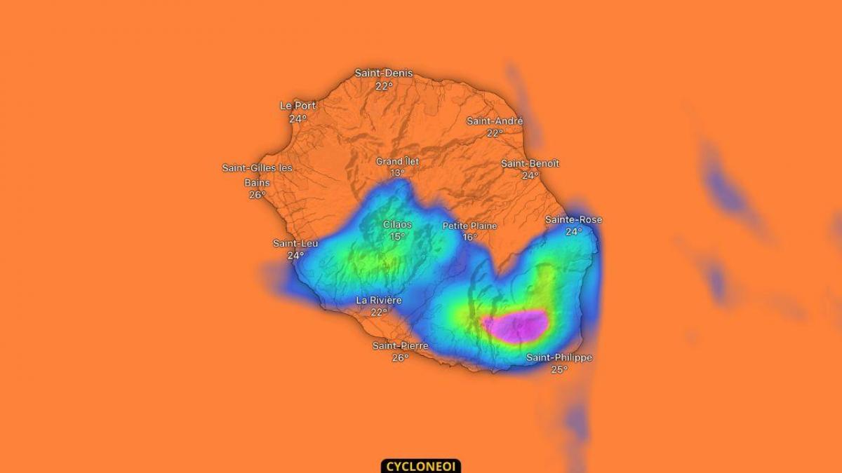 Première touche d’hiver à La Réunion : fraîcheur, vent et averses