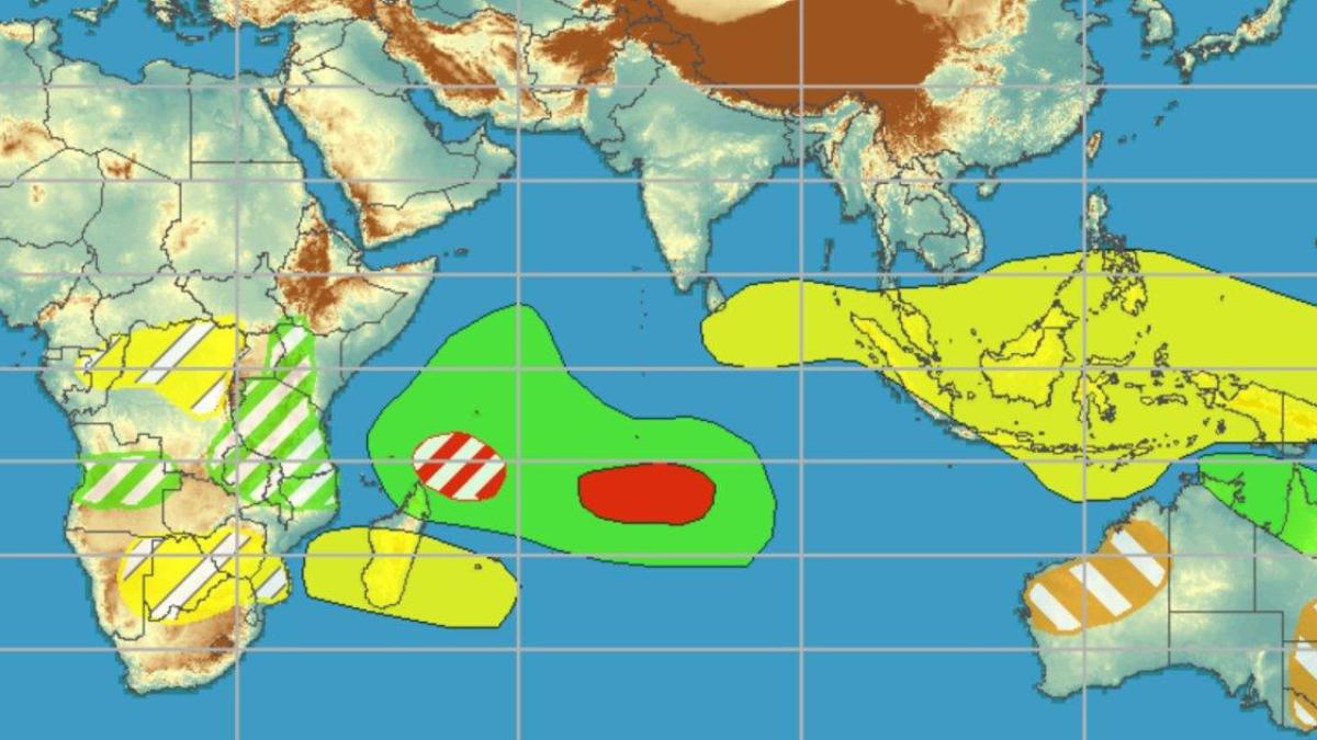 Retour de l'activité cyclonique dans l'océan indien à horizon début Février ?