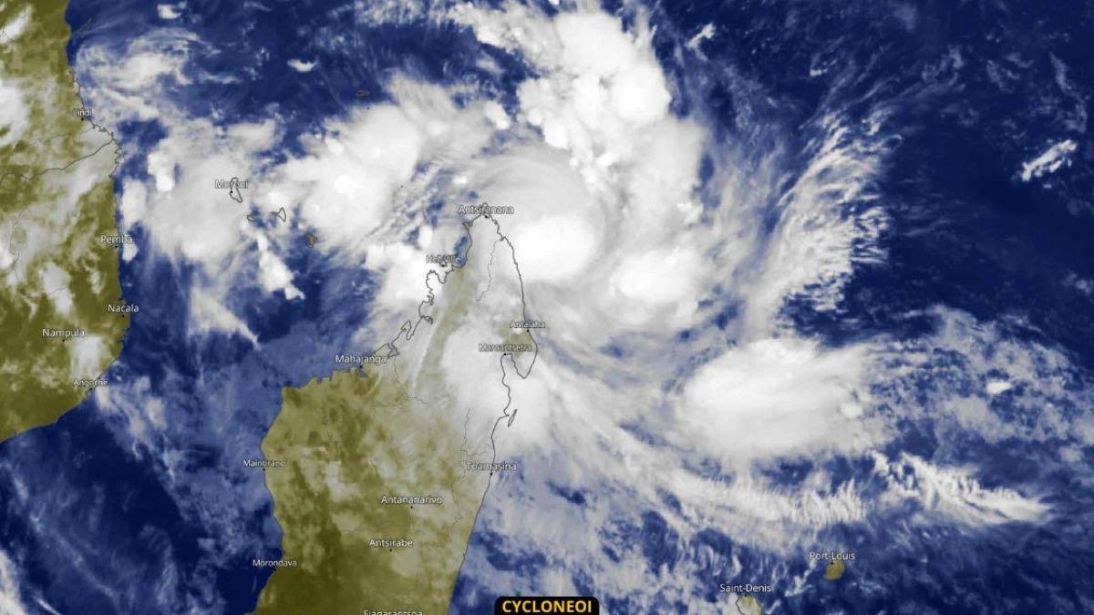 Cyclone GAMANE, danger pour le Nord-Est de Madagascar