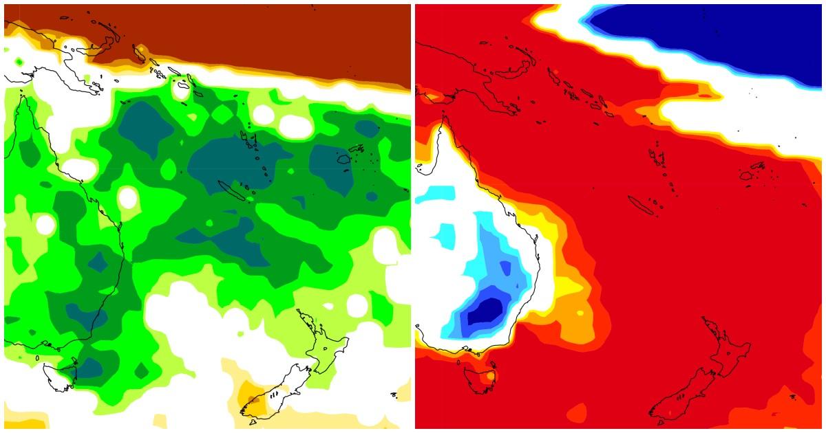 Prevision pluie temperature nouvelle caledonie 2020 2021