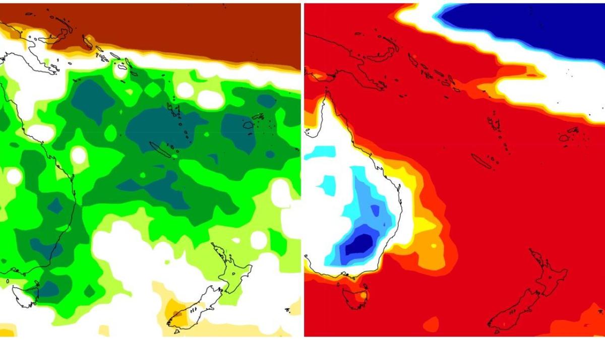 Tendances climatiques et cycloniques d'octobre pour le Pacifique Sud