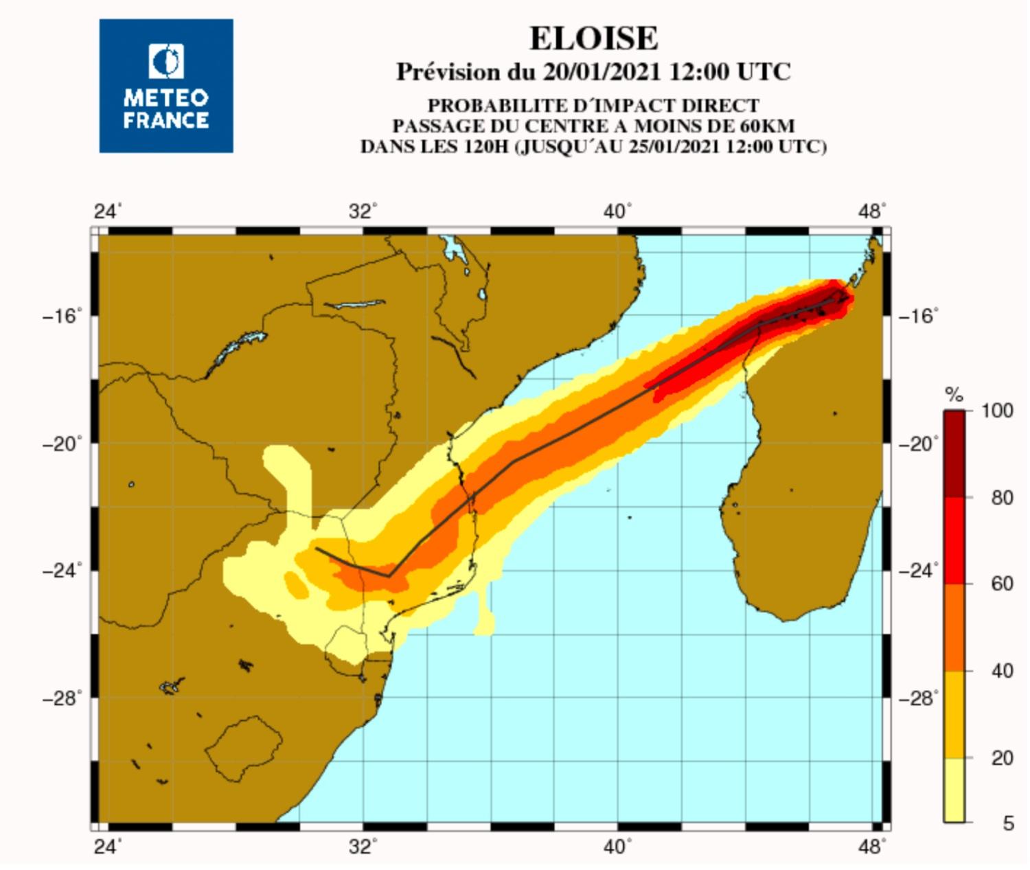 Probabilite kimpact mozambique cyclone eloise