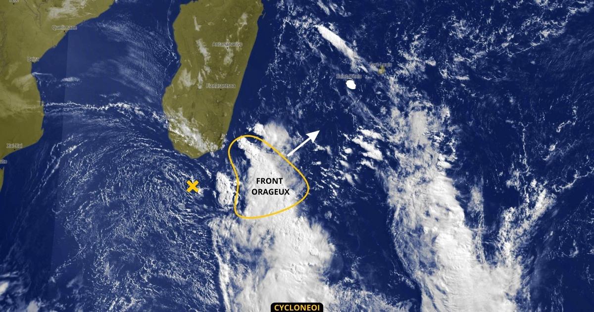 La Météo de La Réunion : Un front orageux en approche par le Sud-Ouest