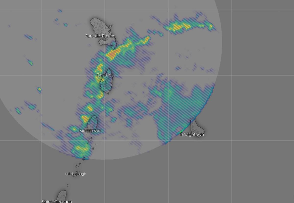 Radar ouragan elsa