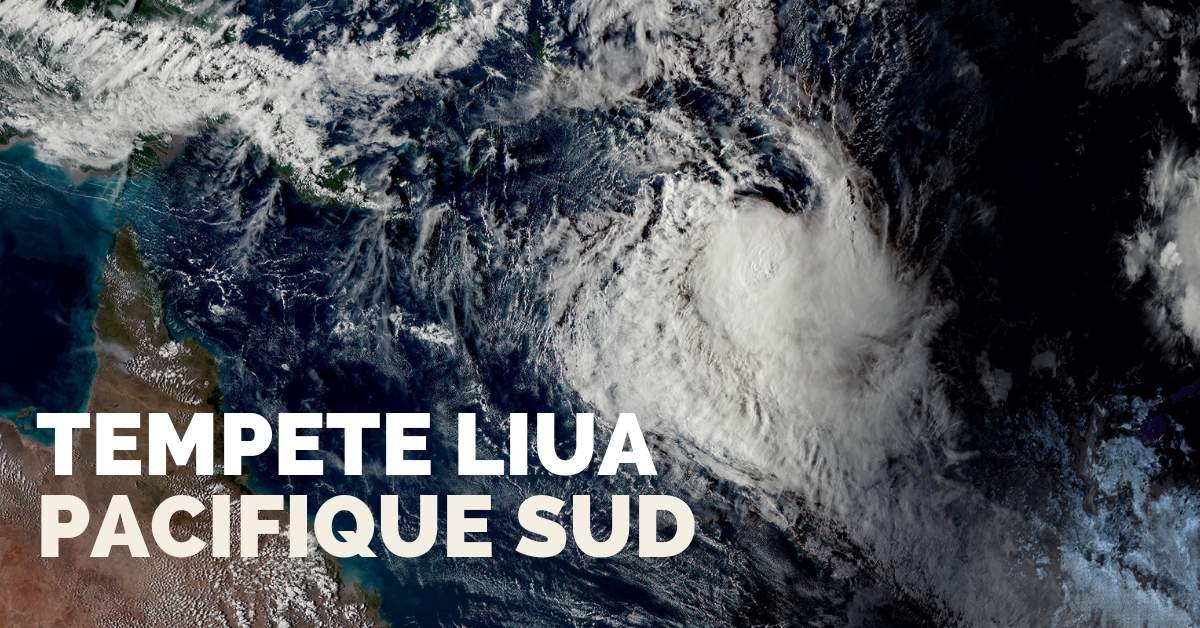 LIUA est la première tempête baptisée de l'hémisphère sud