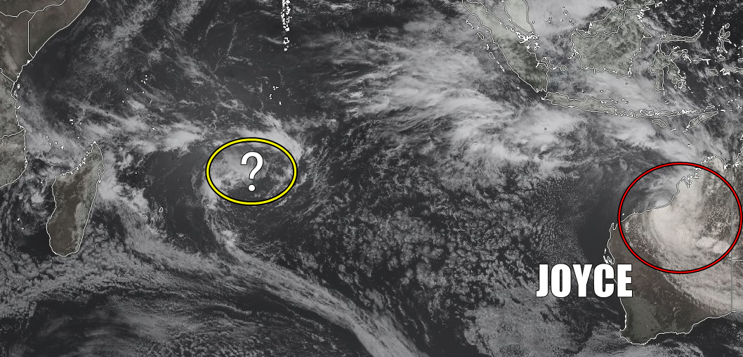 Cyclogenèse à proximité des Mascareignes ?