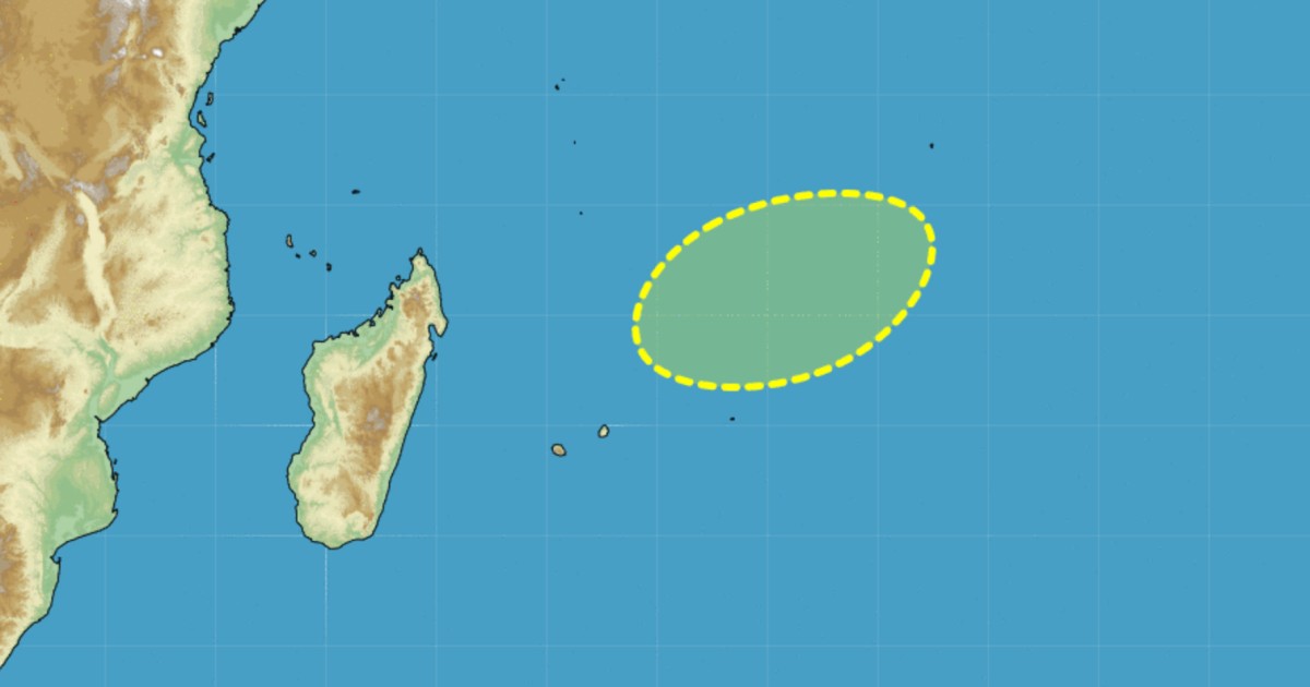 Risque cyclogene se nord est des mascareignes