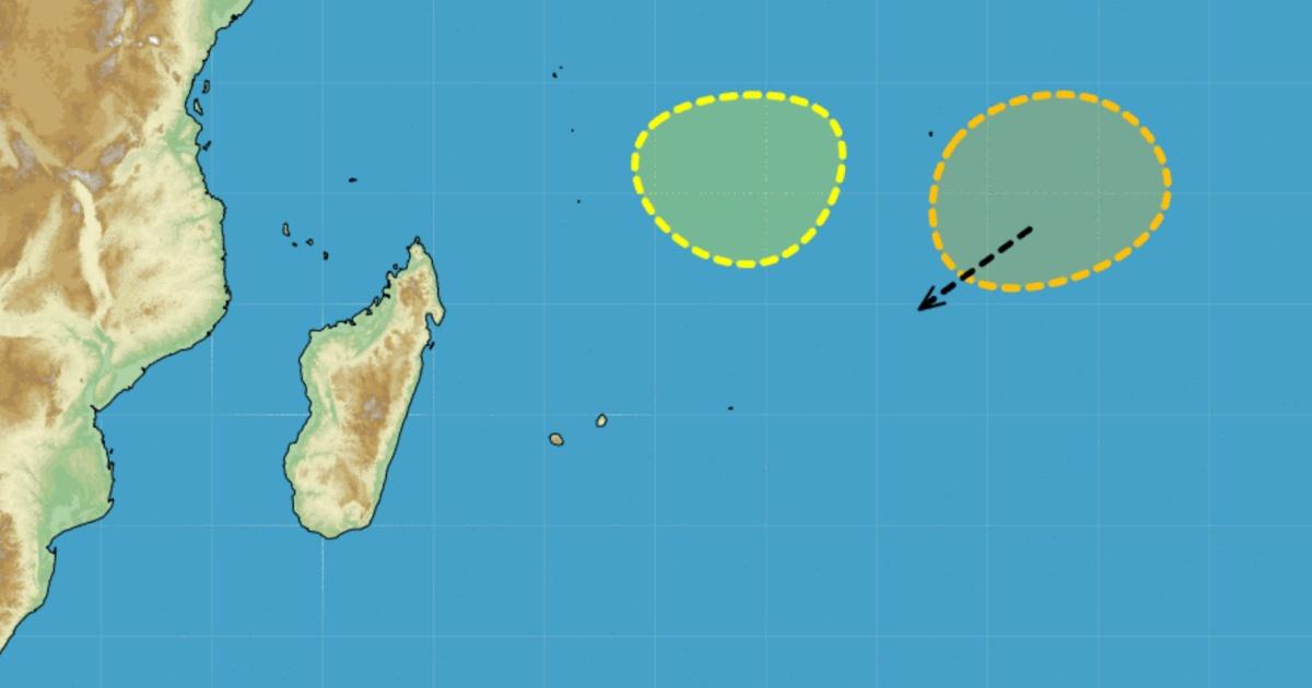 Risque cyclogene se ocean indien novembre 2020