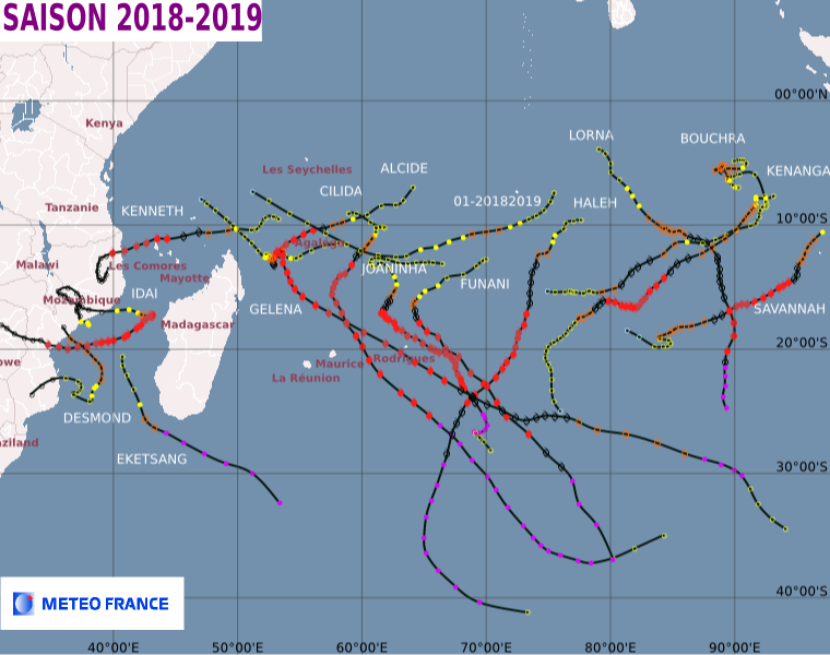 Saison cyclonique 20182019