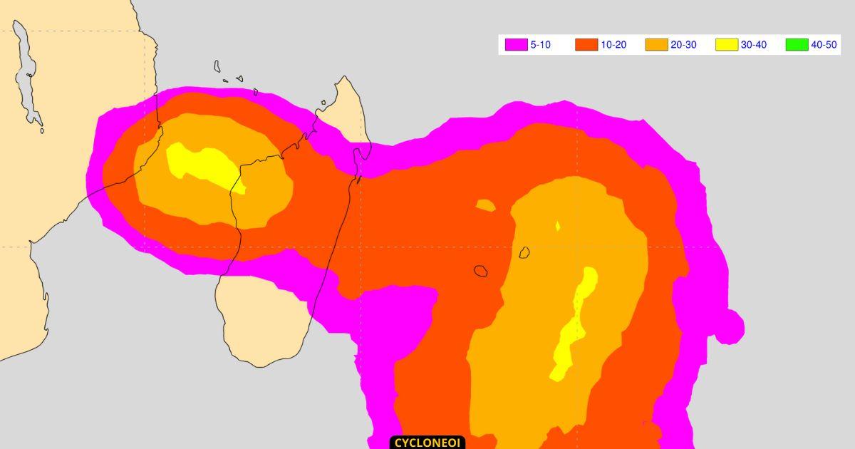 Saison cyclonique 2025/2026 : tendances d’activité du 26 janvier au 9 février
